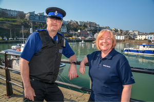 Ilf PCSO April 2022.png Ilfracombe appoints new Maritime PCSO for harbour and sea front