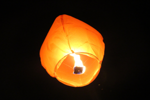 Sky lantern cropped.png North Devon Council bans release of sky lanterns on its land