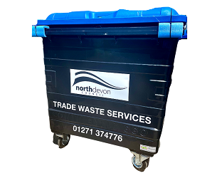 660 litre wheelie bin