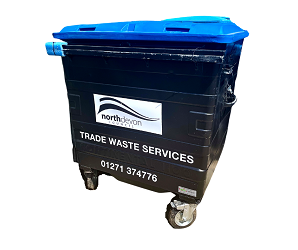 1100 litre wheelie bin