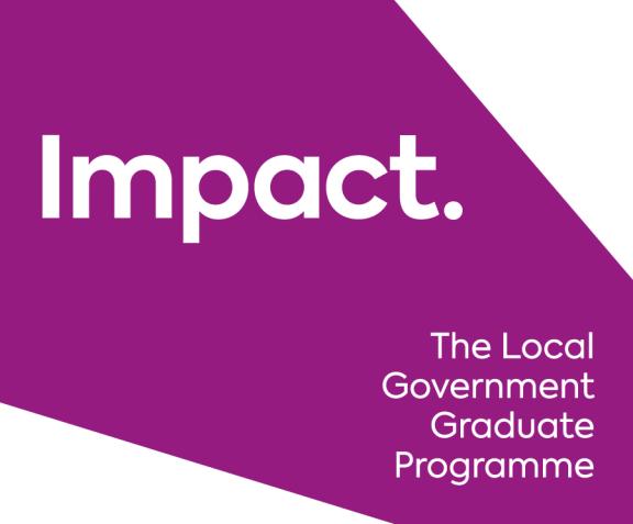 Impact - the Local Government Graduate Programme