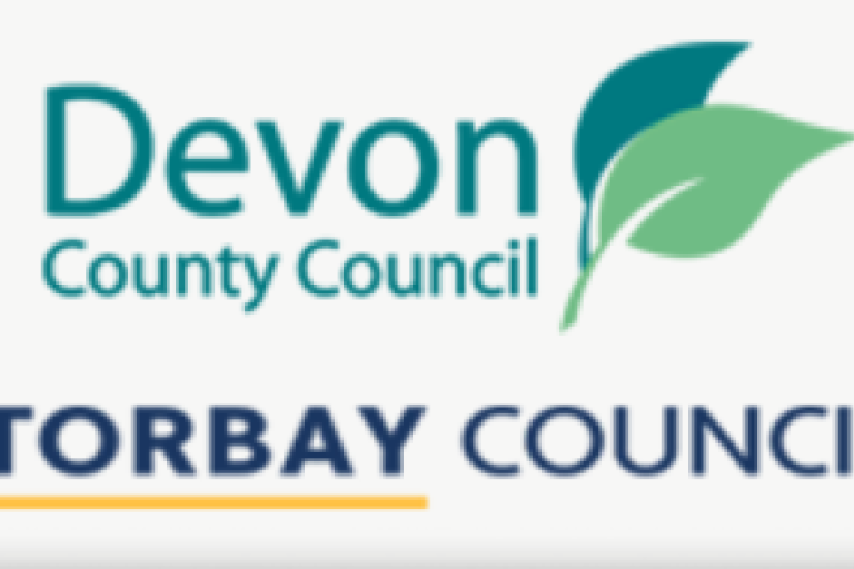 Devon County Council and Torbay Council logos