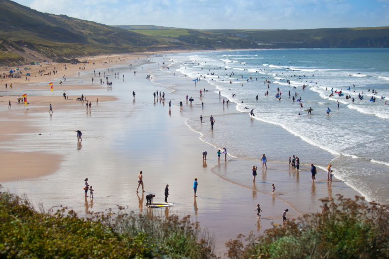 Woolacombe beach